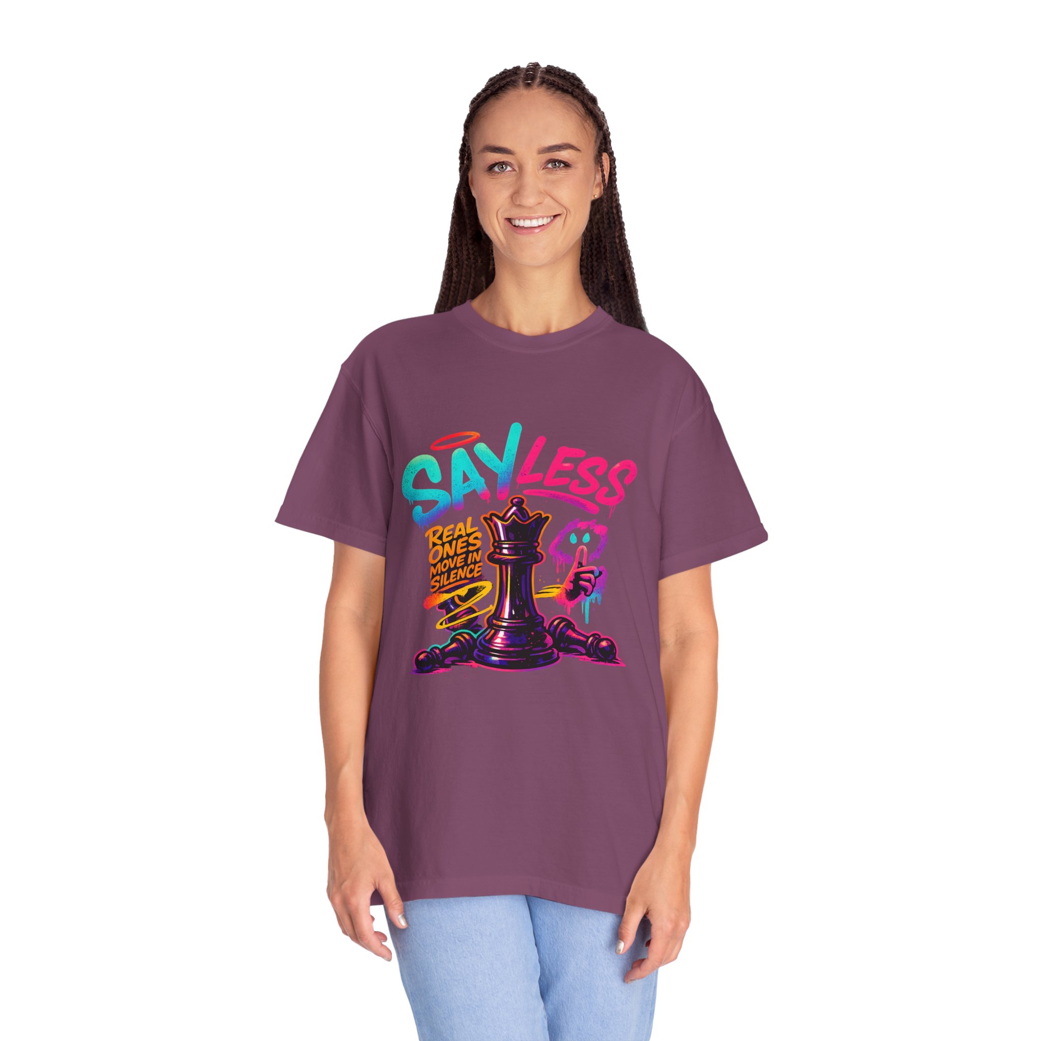 Say Less Chess King Graphic T-Shirt - Image 18