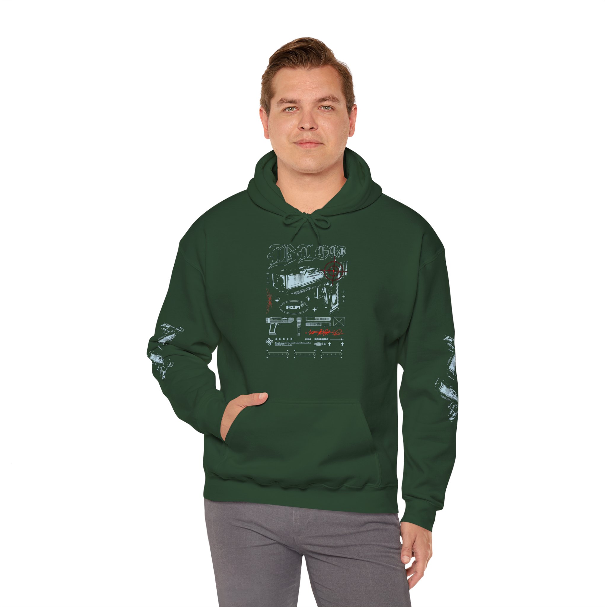 Band Tour Hoodie – Grunge Motorcycle Graphic Pullover - Image 10