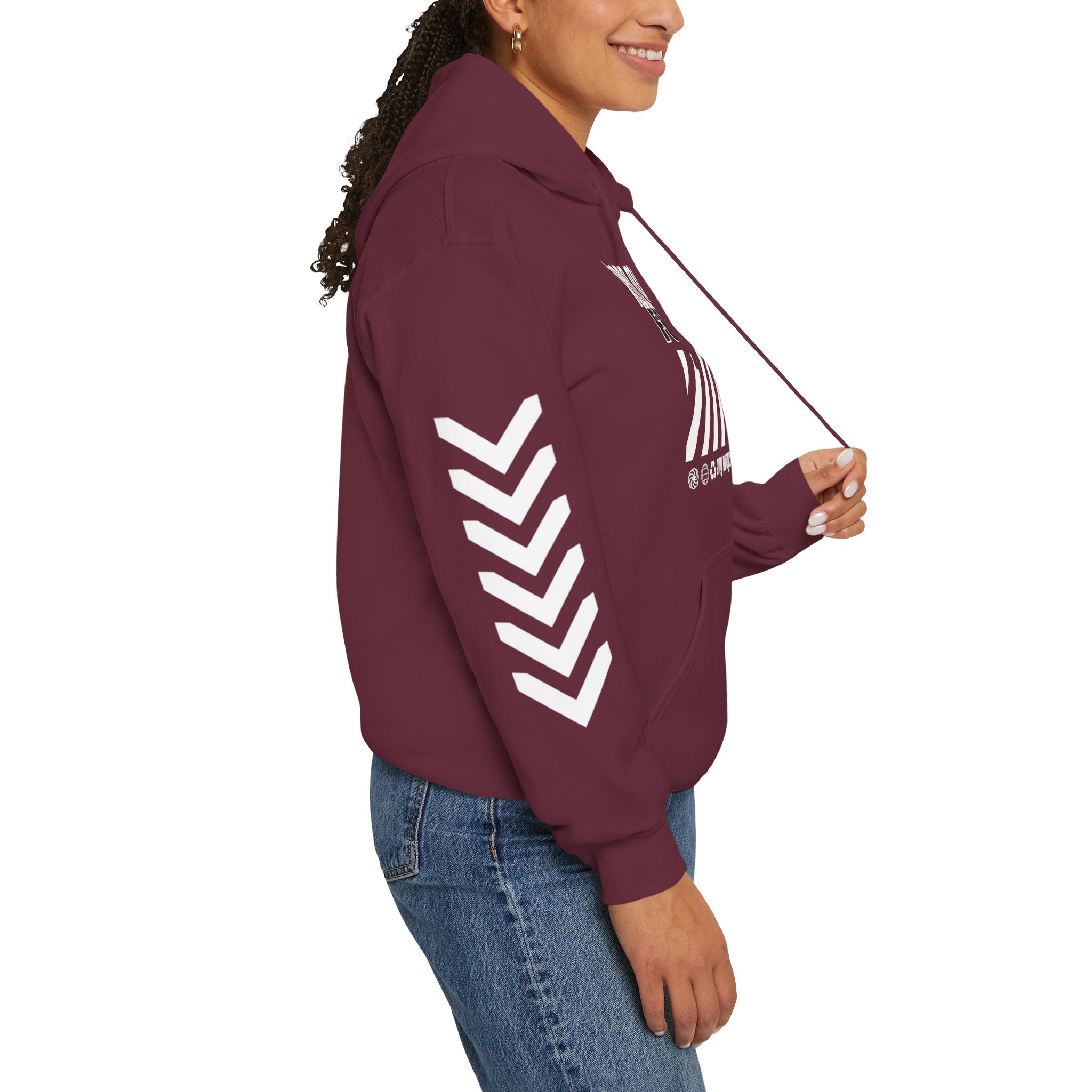 Keep Movin' Forward Hoodie – Motivational Graphic Hoodie - Image 5