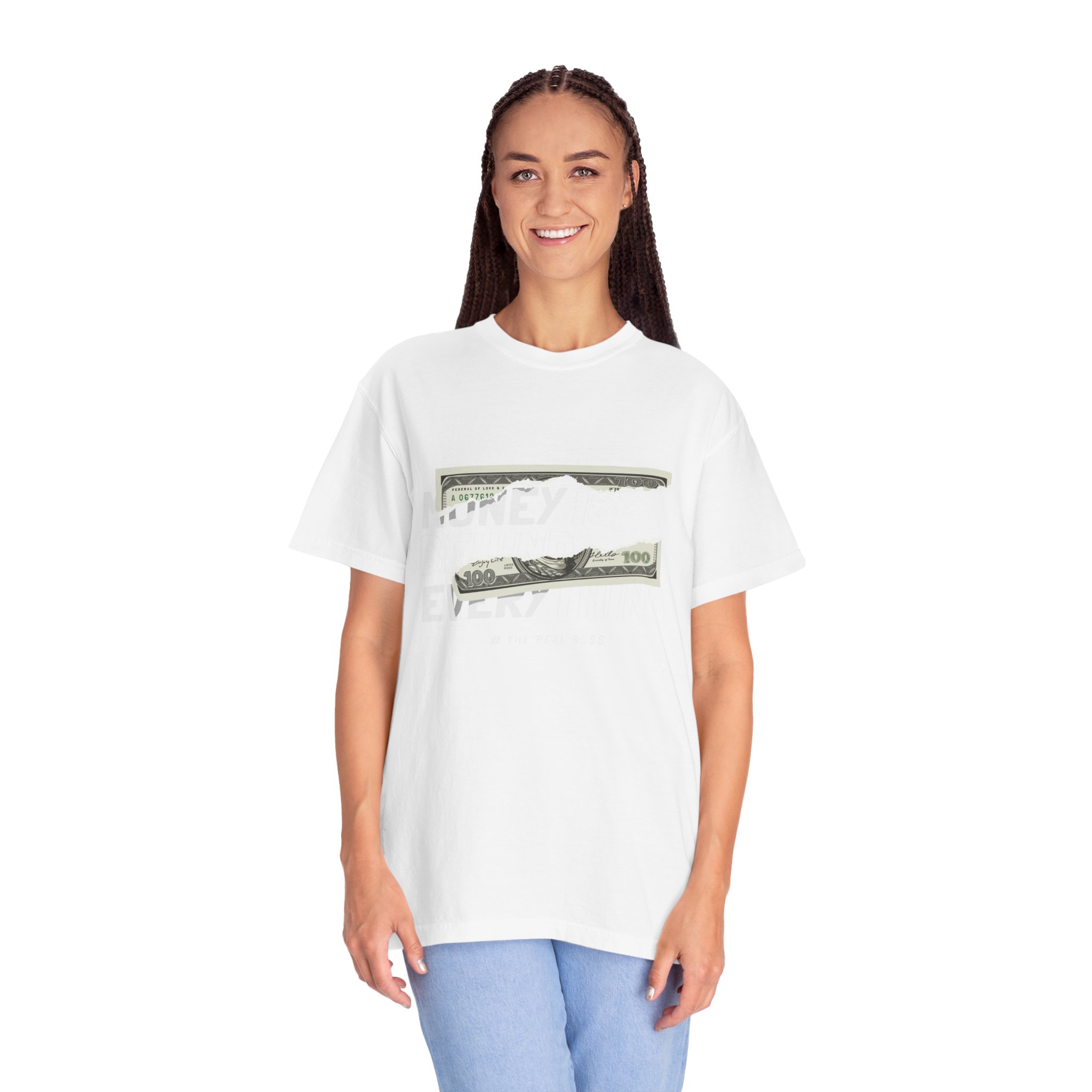 T-Shirt — Money Graphic Tee (100 Dollar Strip) - Image 2