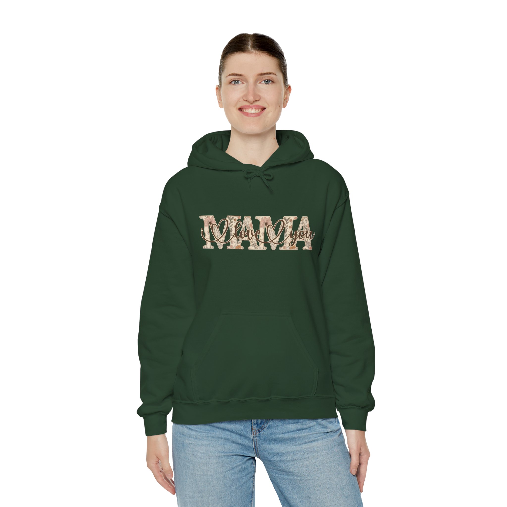 Love You Mommy Leopard Hoodie — "I Love You" Mom Sweatshirt - Image 7