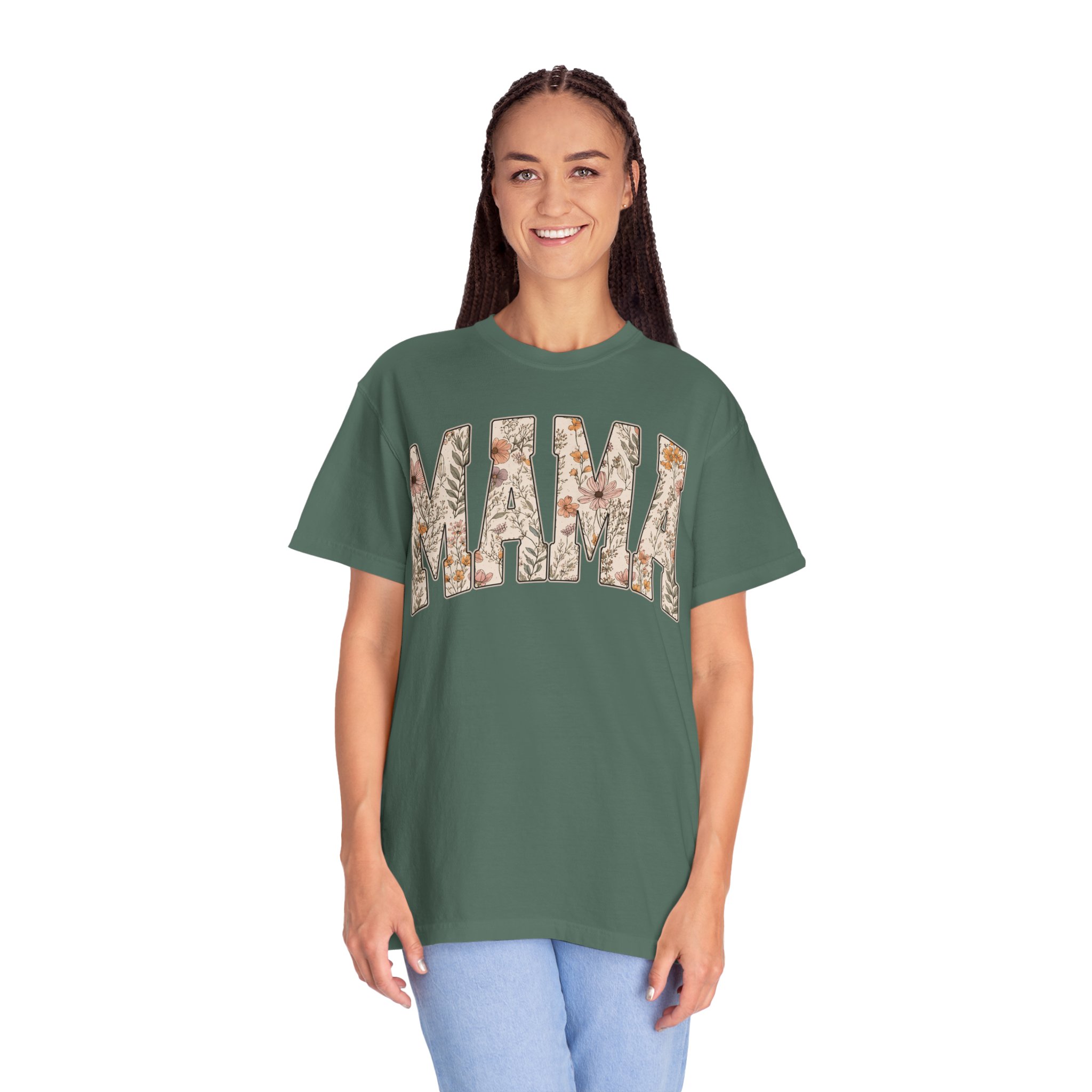 Mama Floral T-Shirt — Vintage Garden Mom Tee for Mother's Day - Image 8