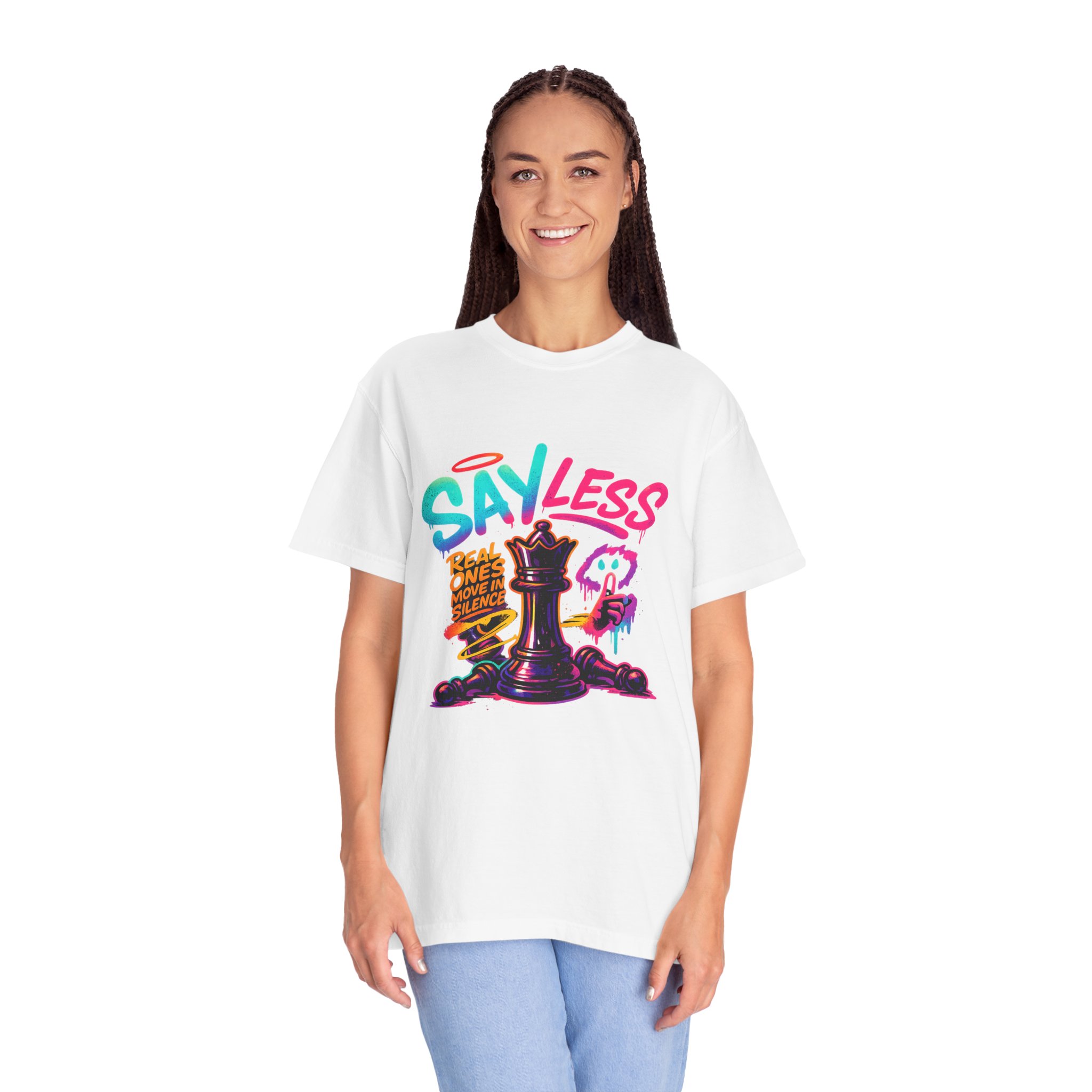 Say Less Chess King Graphic T-Shirt