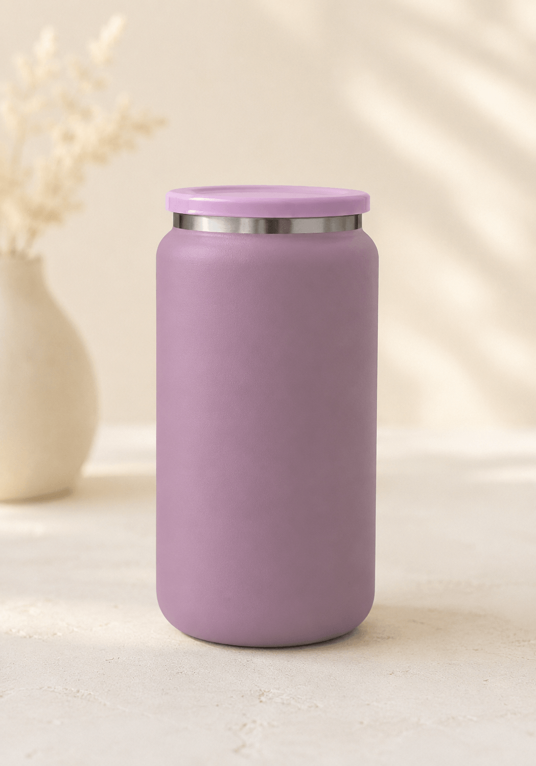 16oz Powder Coated Stainless Steel Can Tumbler with UV DTF Design - Image 5