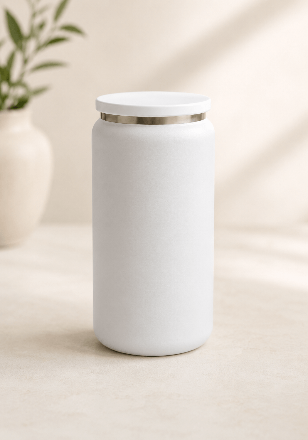 16oz Powder Coated Stainless Steel Can Tumbler with UV DTF Design - Image 6
