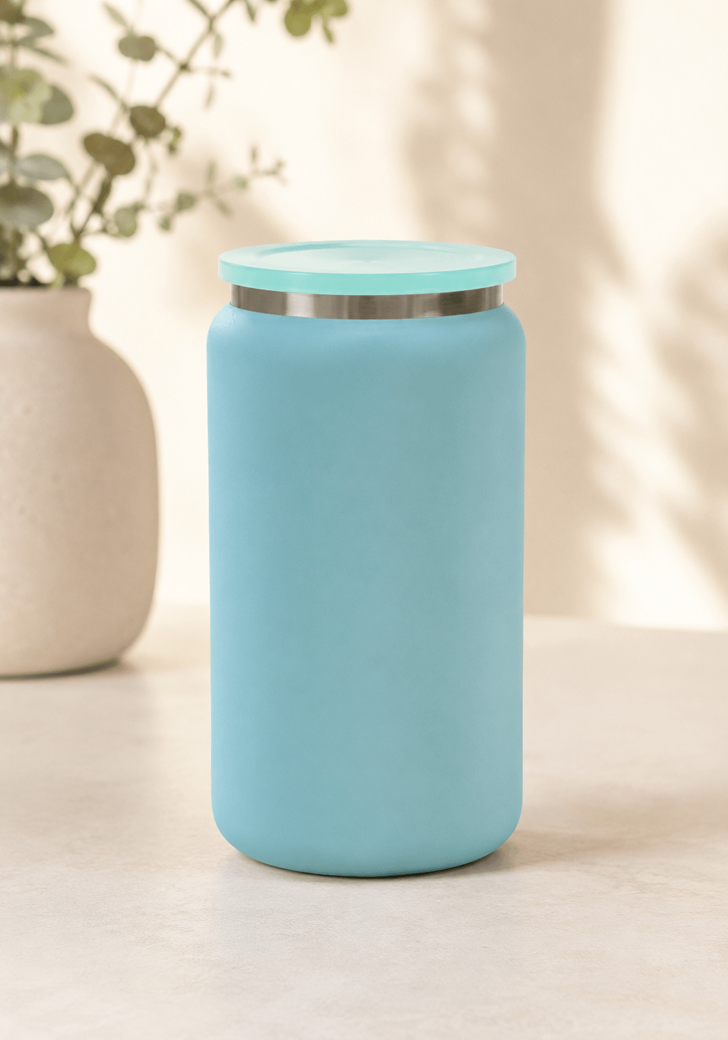 16oz Powder Coated Stainless Steel Can Tumbler with UV DTF Design - Image 7